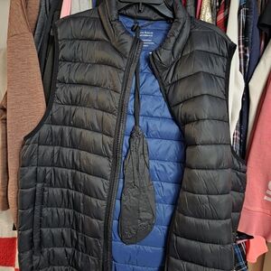 Black Puffer Vest